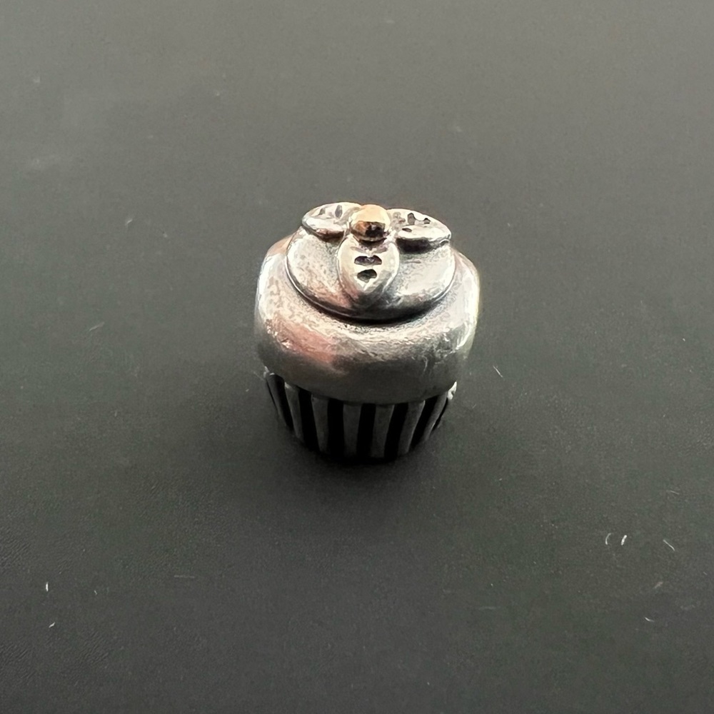 Pandora Retired Cupcake Charm